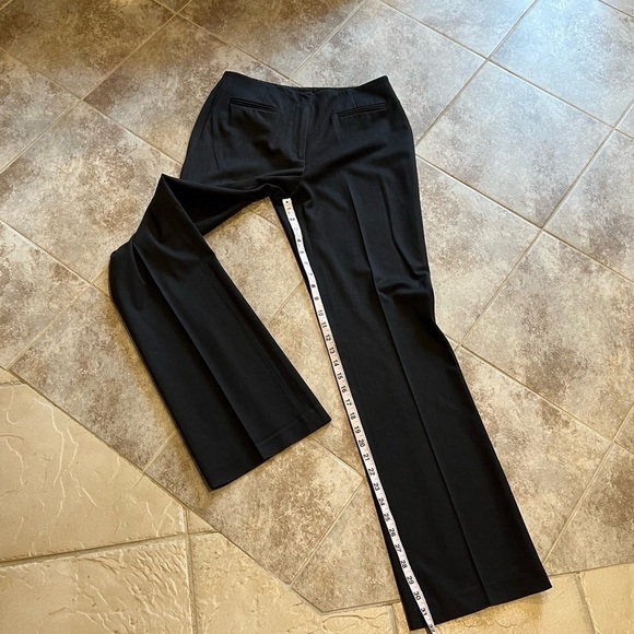 NEW Talbots Refined Bi Stretch Straight Leg Gray Pants Size 4 Charcoal Gray - Picture 5 of 11